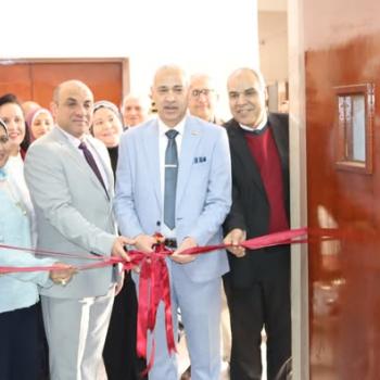 Opening of the Health Information Systems (HIS) Training Center after its development as one of the outputs of the Erasmus+ project at the Faculty of Medicine in the Quality Assurance Unit at the Faculty of Medicine