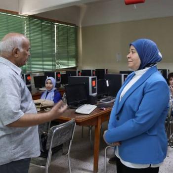 A team of scientific research students at Assiut Medicine organizes research protocols