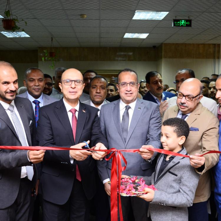 Opening of the new artificial kidney unit at New Assiut Hospital
