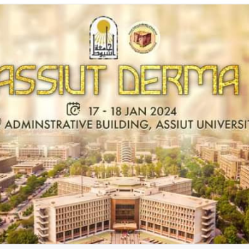 An invitation to the annual conference of the Department of Dermatology at the Faculty of Medicine, Assiut University, entitled “Assiut Derma 2024”