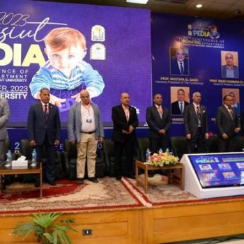 The launch of the activities of the twentieth annual conference of the Department of Pediatrics under the title “Hand in Hand...for Healthy Children”