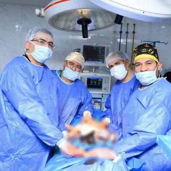 A medical team at Assiut University Women's Health Hospital successfully performs three surgeries using the heat-guided chemotherapy injection technique.