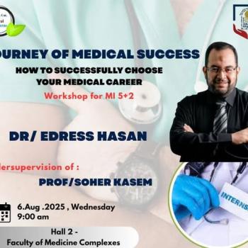 A workshop for medical trainees on:  Journey of Medical Success  How to successfully choose your medical career