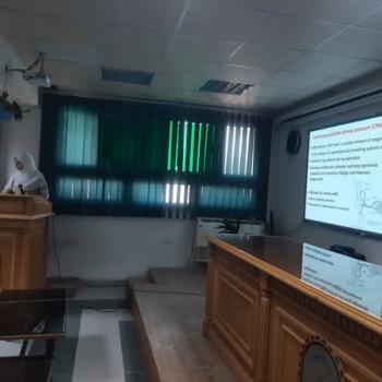 Lecture activities for the 60th batch of trainee doctors at the Pediatrics Department at Assiut University Children's Hospital.