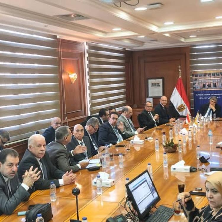 Assiut University Faculty of Medicine presents its vision regarding the mandatory program for internship doctors during the regular meeting of the Medical Studies Sector Committee at the Supreme Council of Universities