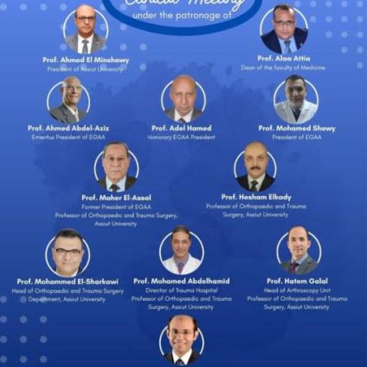 The Arthroscopy Unit of the Orthopedic Surgery Department at the Faculty of Medicine - Assiut University is organizing a scientific day on the latest in arthroscopy techniques in collaboration with the Egyptian Arthroscopy Association (EGAA)