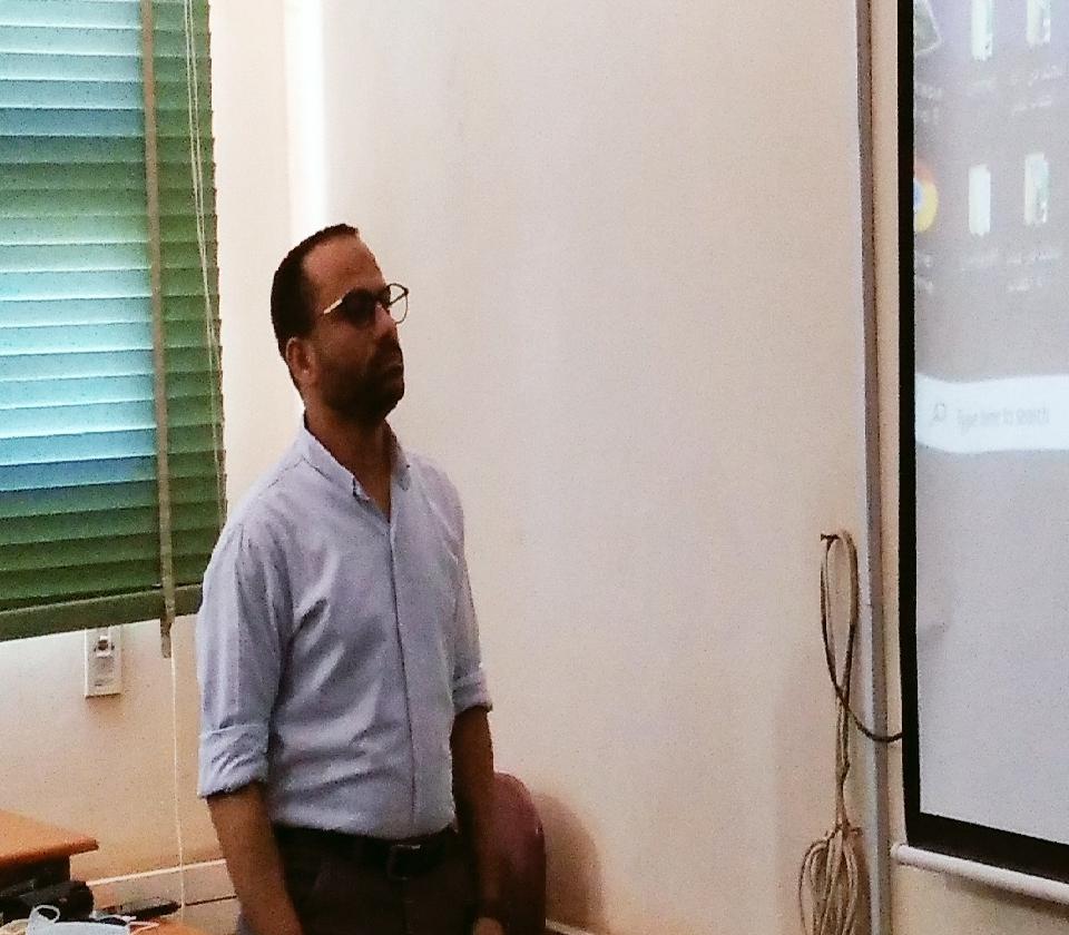 حضور السادة أعضاء هيئة التدريس والهيئة المعاونة ورشة عمل  بعنوان Mendly يوم الاثنين الموافق20/9/2021م