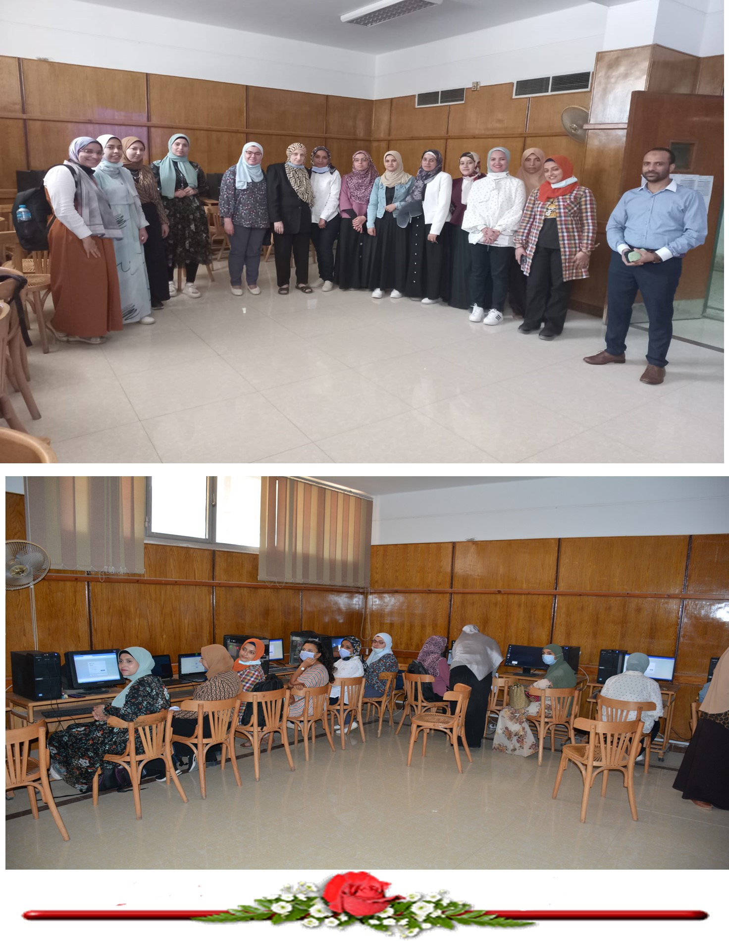 رشة عمل تحت عنوان تفعيل الإيميل الأكاديمى Office 365 وإستخدامات جوجل سكولار