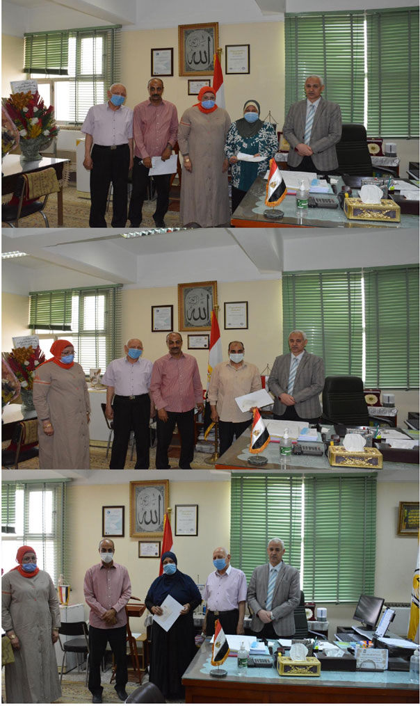 جائزة عميد كلية الصيدلة جامعة أسيوط  للتميز الإدارى