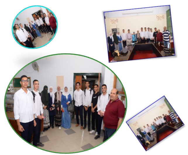 زيارة طلاب مدرسة باقور الثانوية المشتركة لكلية الصيدلة