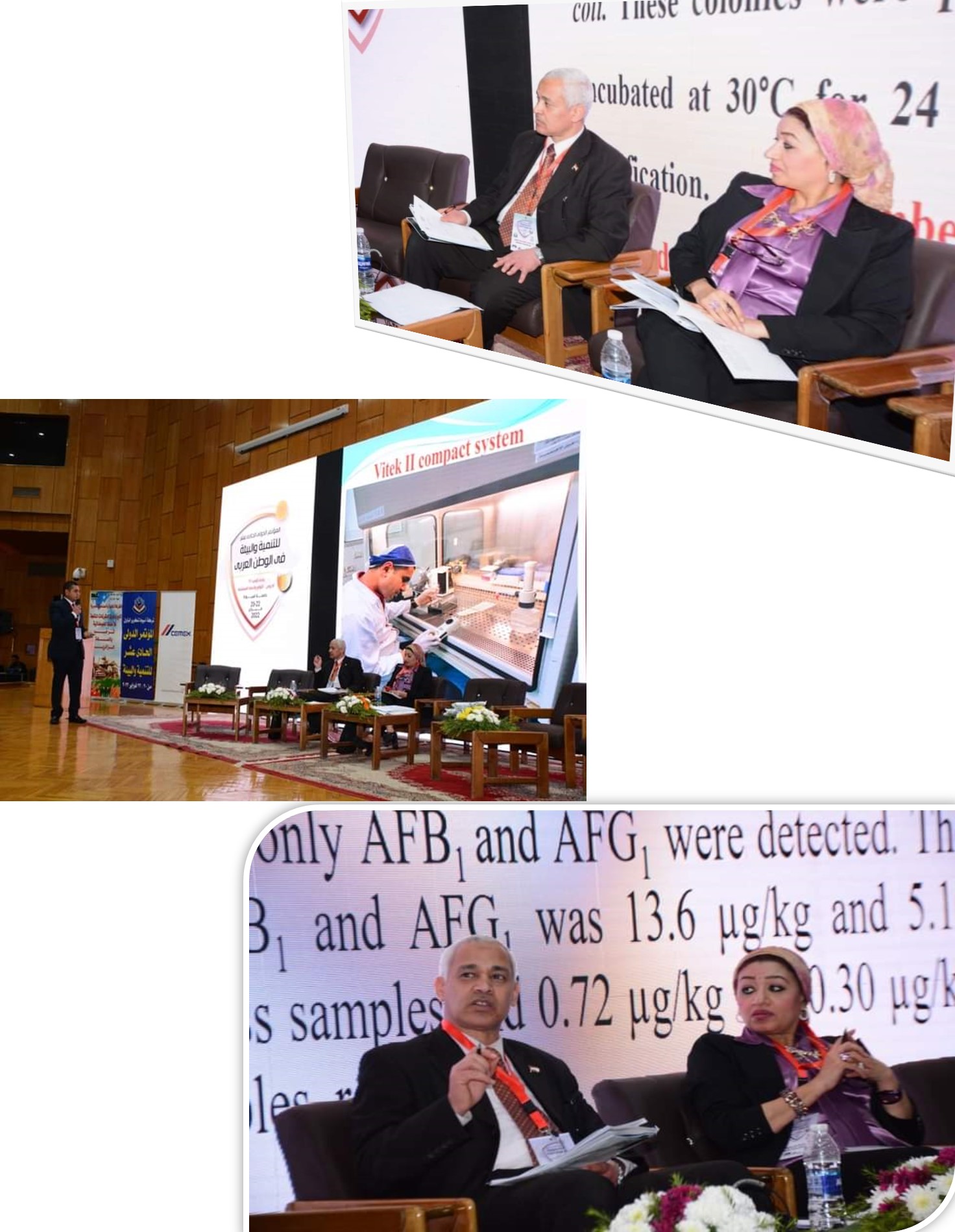 عميد كلية الصيدلة شارك فى ترأس الجلسة العلمية الرابعة على هامش مؤتمر تنمية البيئة فى الوطن العربى فى نسخته الحادية عشر