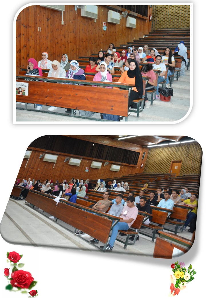 يوم تعريفى للطلاب الجدد بكلية الصيدلة