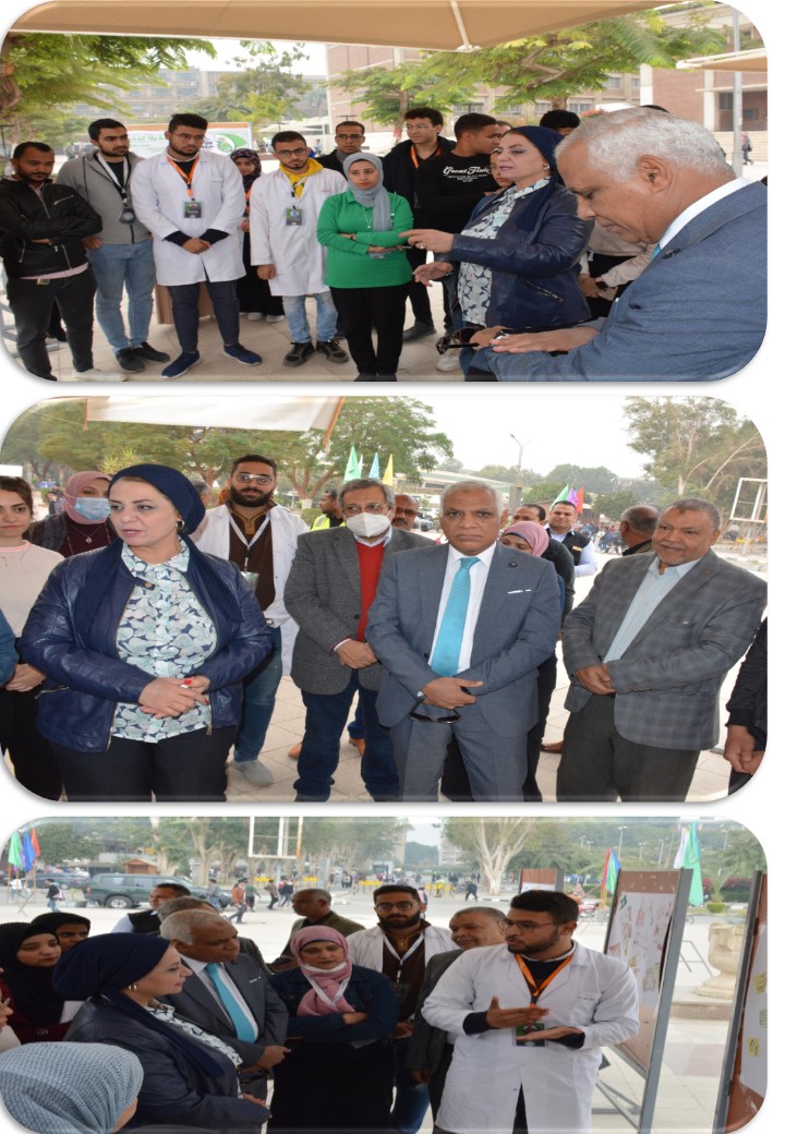 حملة توعية بعنوان " كليتنا بلا تدخين" "