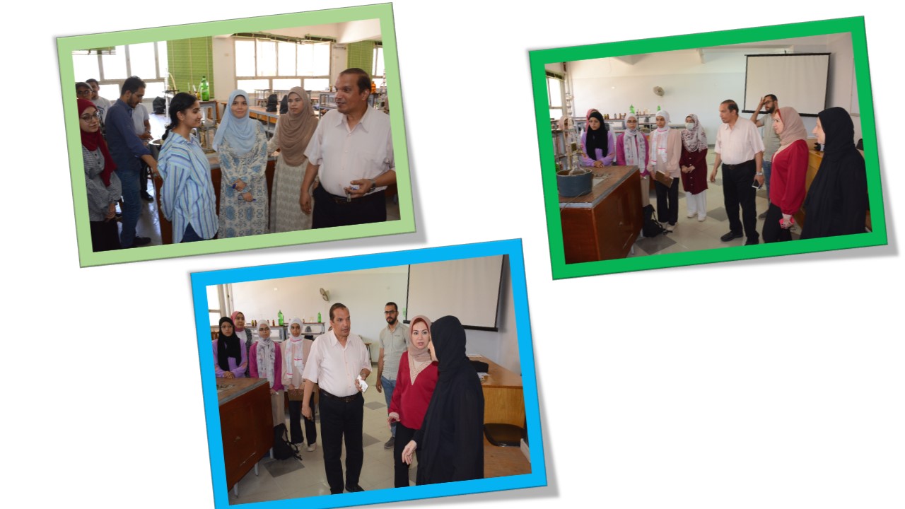 التدريب الصيفى للطلاب بقسم العقاقير