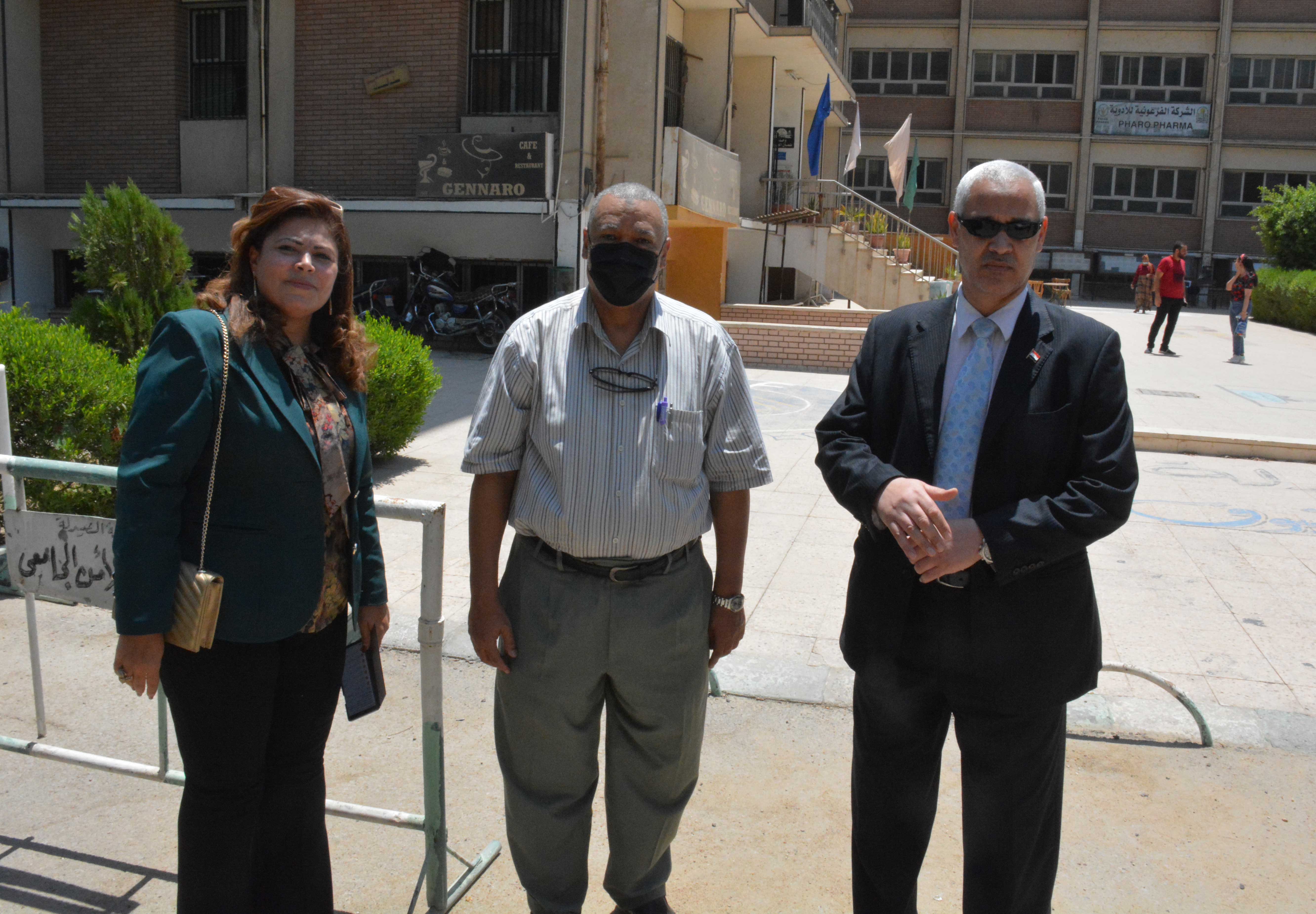 حملة التطعيم بلقاح سينوفارم - بكلية الصيدلة – جامعة أسيوط