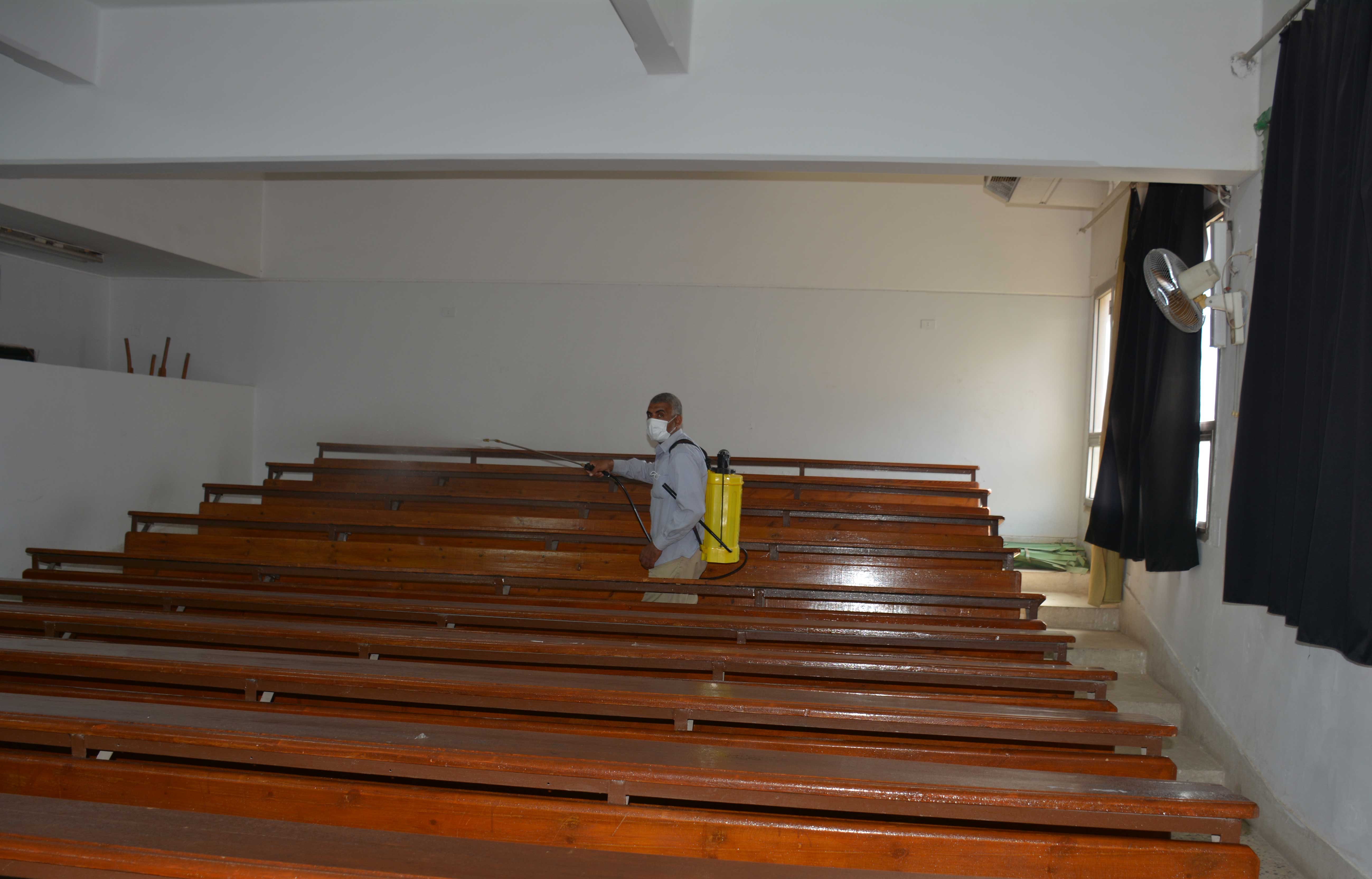 إستعدادات كلية الصيدلة تزامناً مع بدء العام الجامعى 2021-2022م