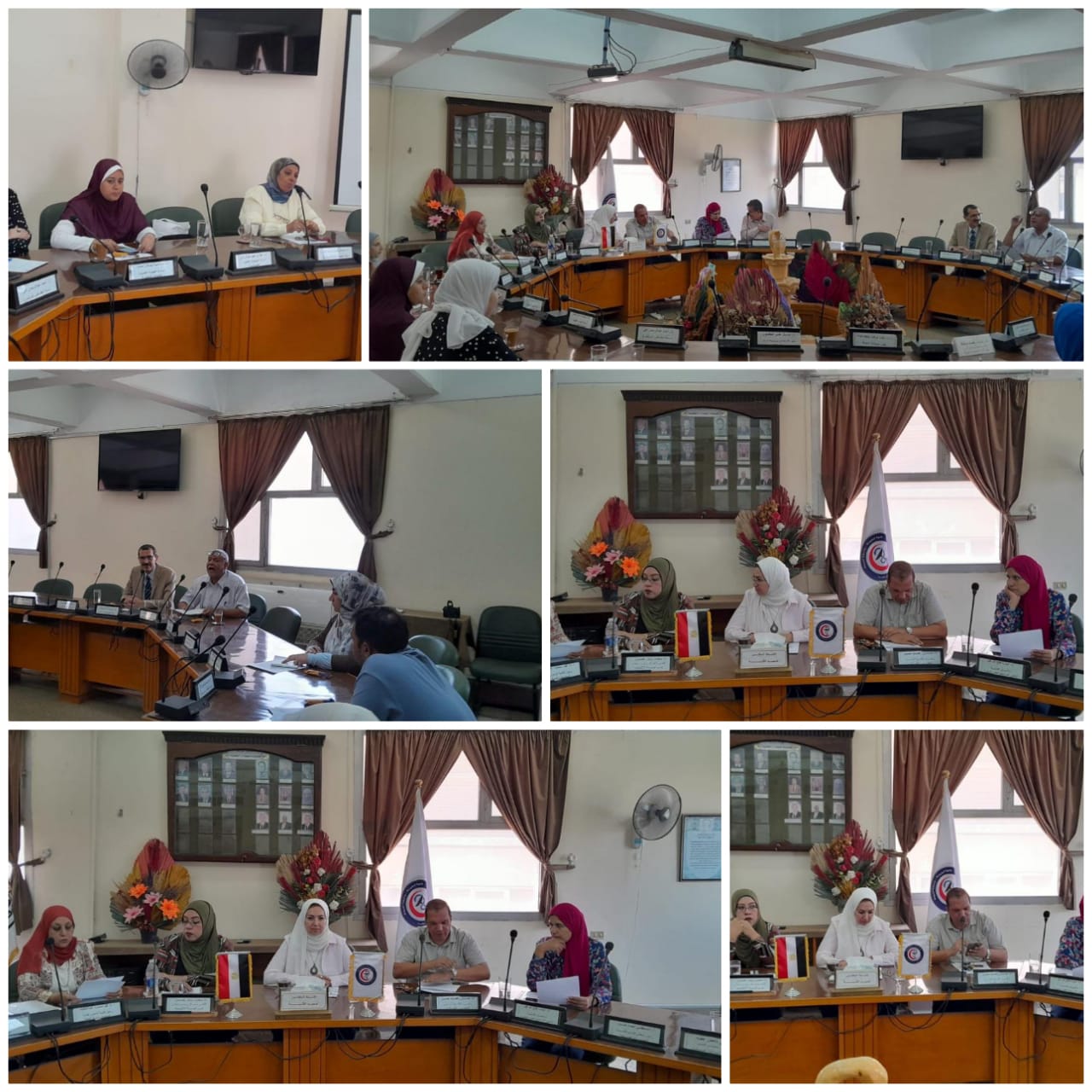 إجتماع مجلس إدارة وحدة ضمان الجودة و الإعتماد بكلية الصيدلة 