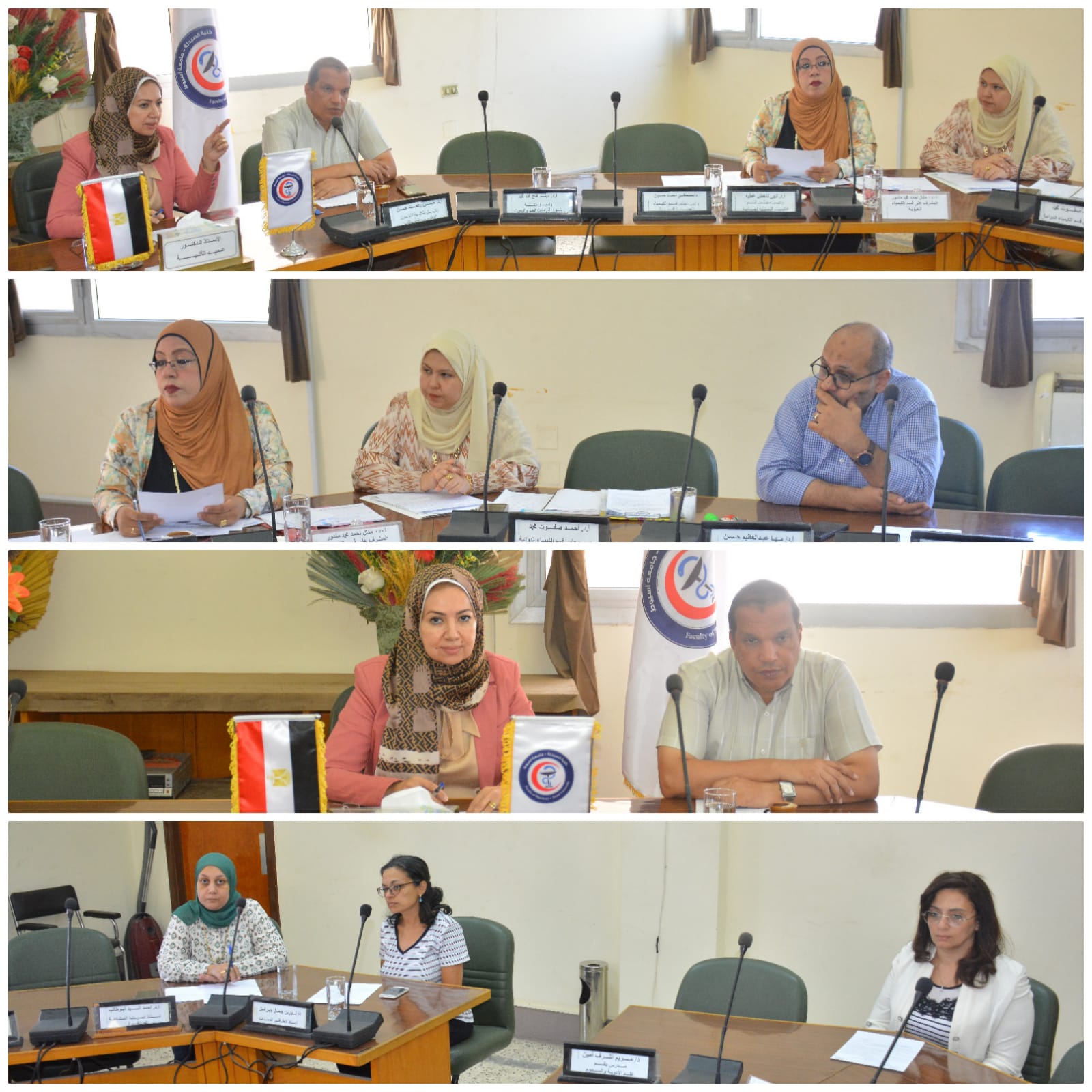 إجتماع مجلس إدارة وحدة التدريب الإجبارى لصيادلة الإمتياز بالكلية