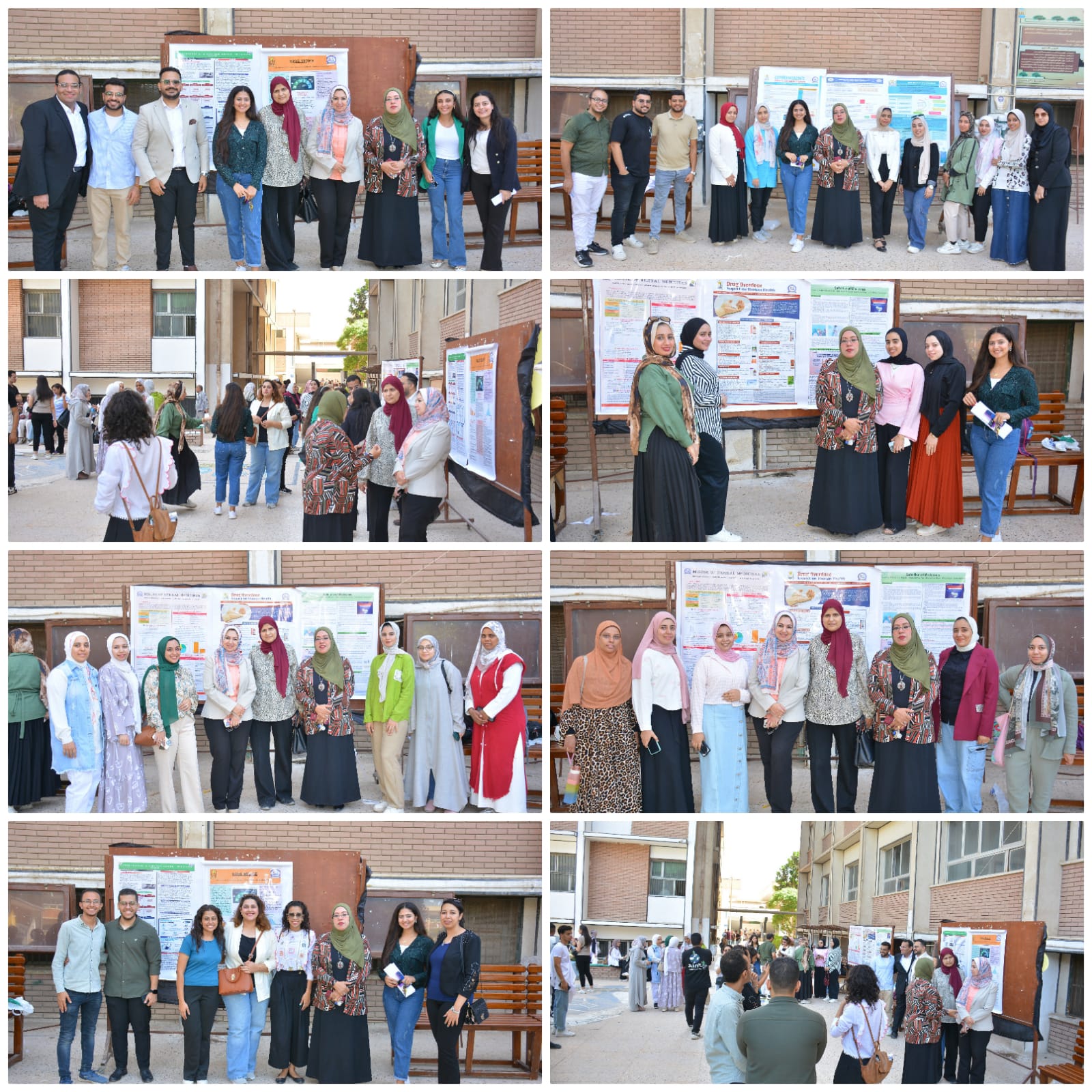 عرض بوسترات و مناقشة المشروع البحثى لطلاب دبلوم  الصيدلة الإكلينيكية