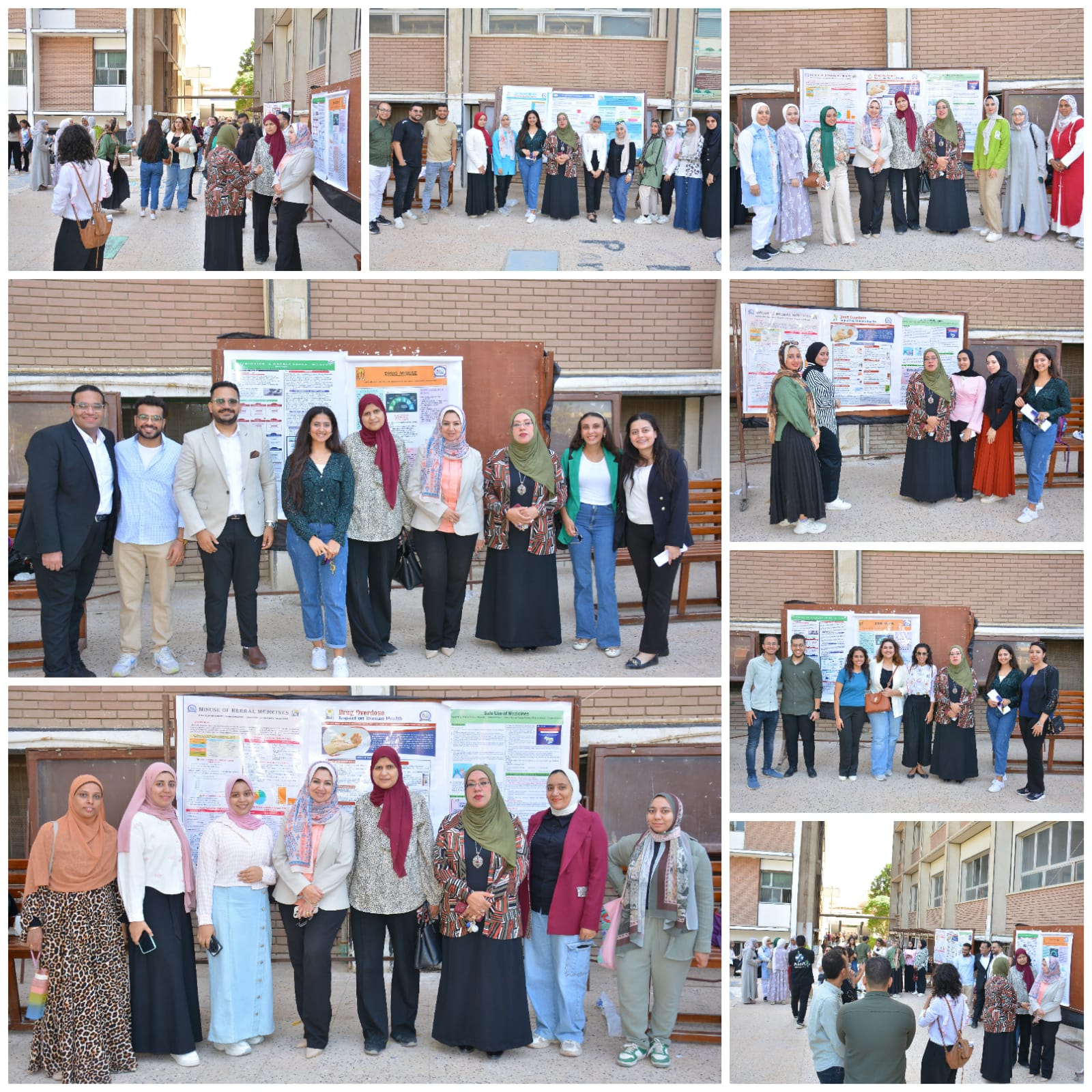 عرض بوسترات و مناقشة المشروع البحثى لطلاب دبلوم  الصيدلة الإكلينيكية