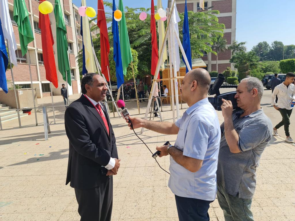 استقبال الطلاب الجدد