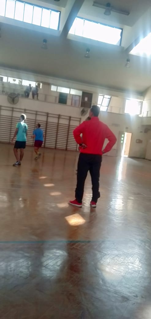  حصول الكلية على المركز الاول في كرة اليد على مستوي الجامعه