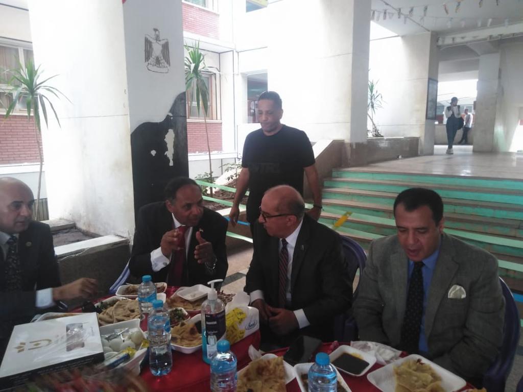 استقبال الطلاب الجدد