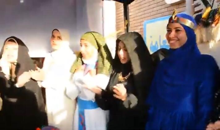 مشاركة قسم الاقتصاد المنزلي بكلية التربية النوعية جامعة اسيوط في فعاليات أسبوع الشعوب 