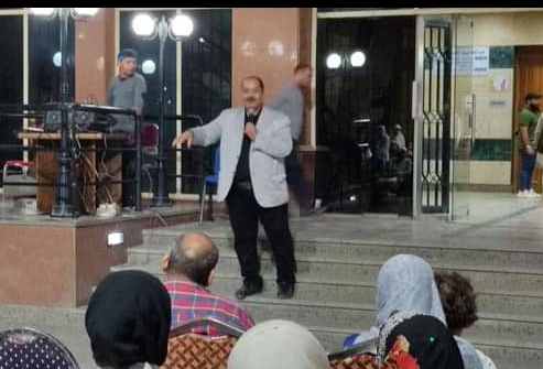 مشاركة الاستاذ الدكتور /وجدي رفعت فريد نخلة عميد الكلية في  فعاليات ليالي رمضان الثقافية والفنية بقصر ثقافة أسيوط